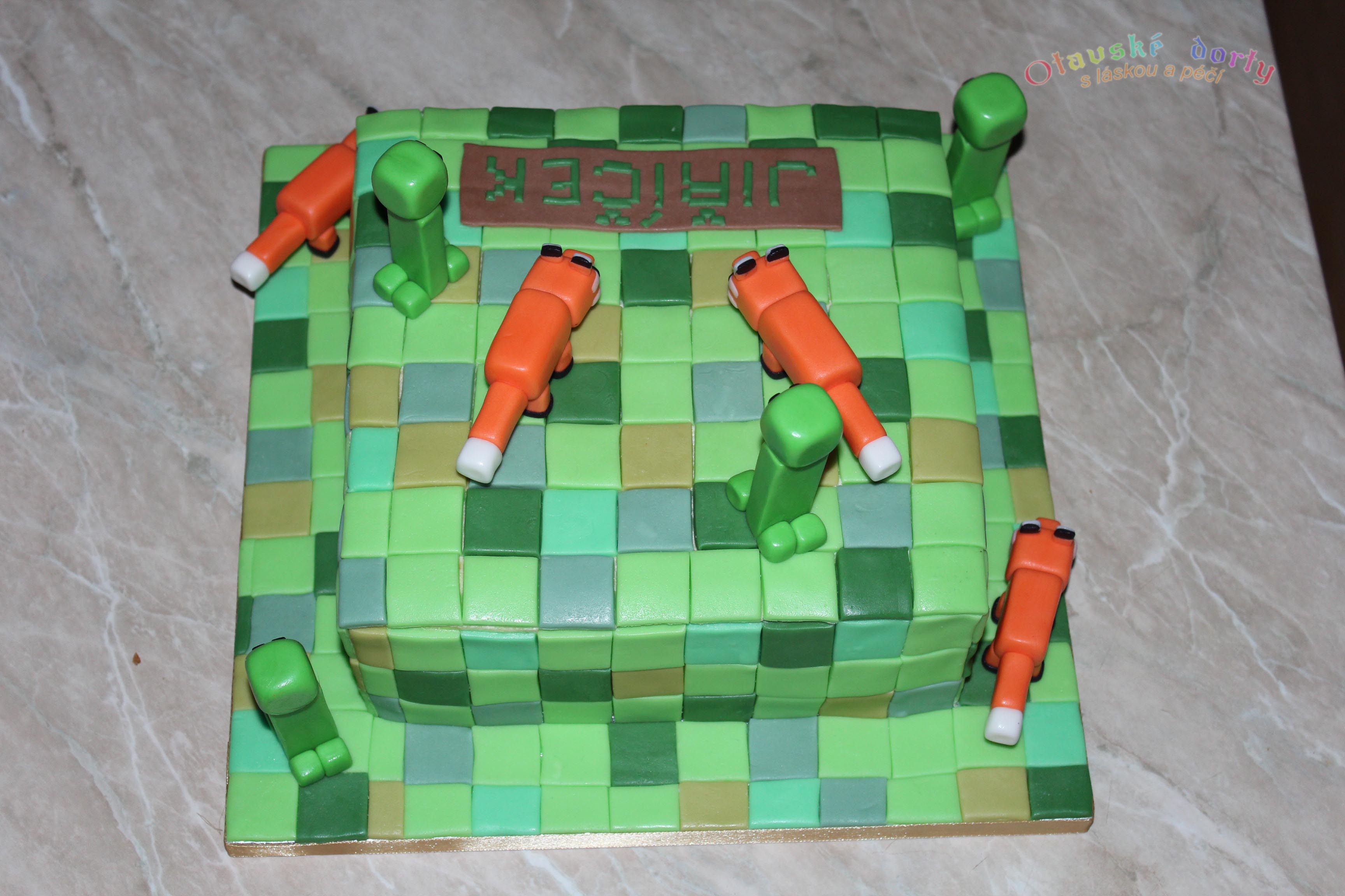 004_Dort_č.063_Minecraft_fox and creeper